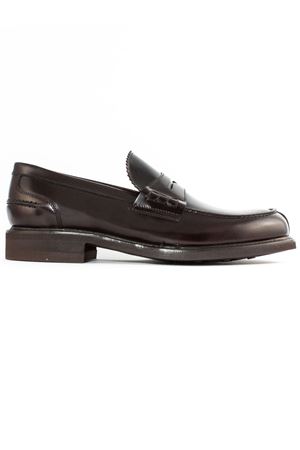 Dark brown shiny leather moccasin BERWICK 1707 | 11053CROKEX